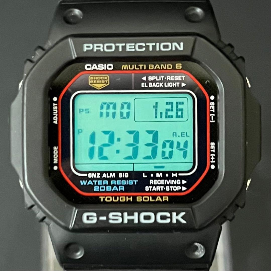 【極美品/名機】G-SHOCK GW-M5610-1JF タフソーラー 電波受信