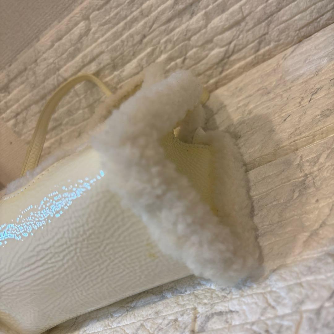 UGG Telfar ホワイト スモールショッパーバッグ　ミニトートバッグ