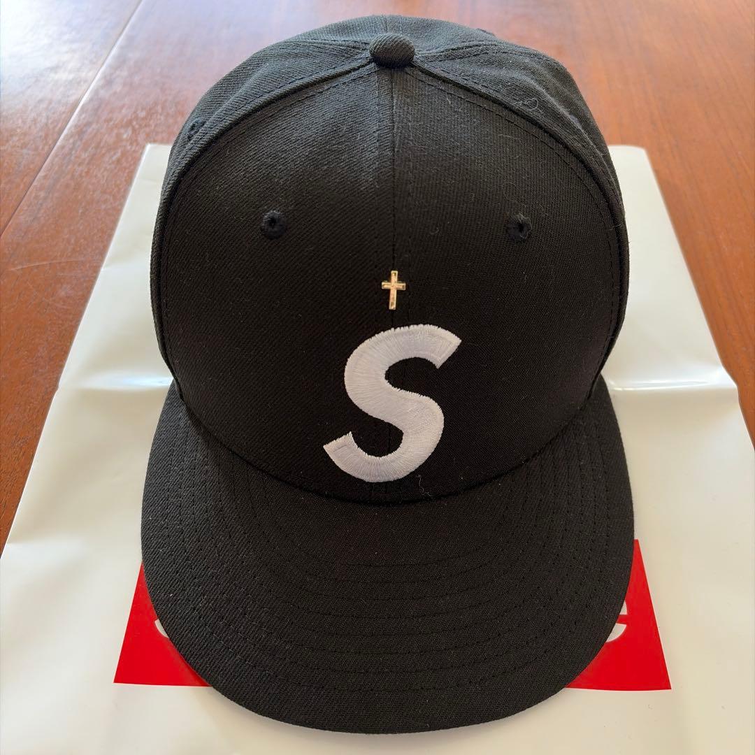 帽子 Supreme - Gold Cross S Logo New Era