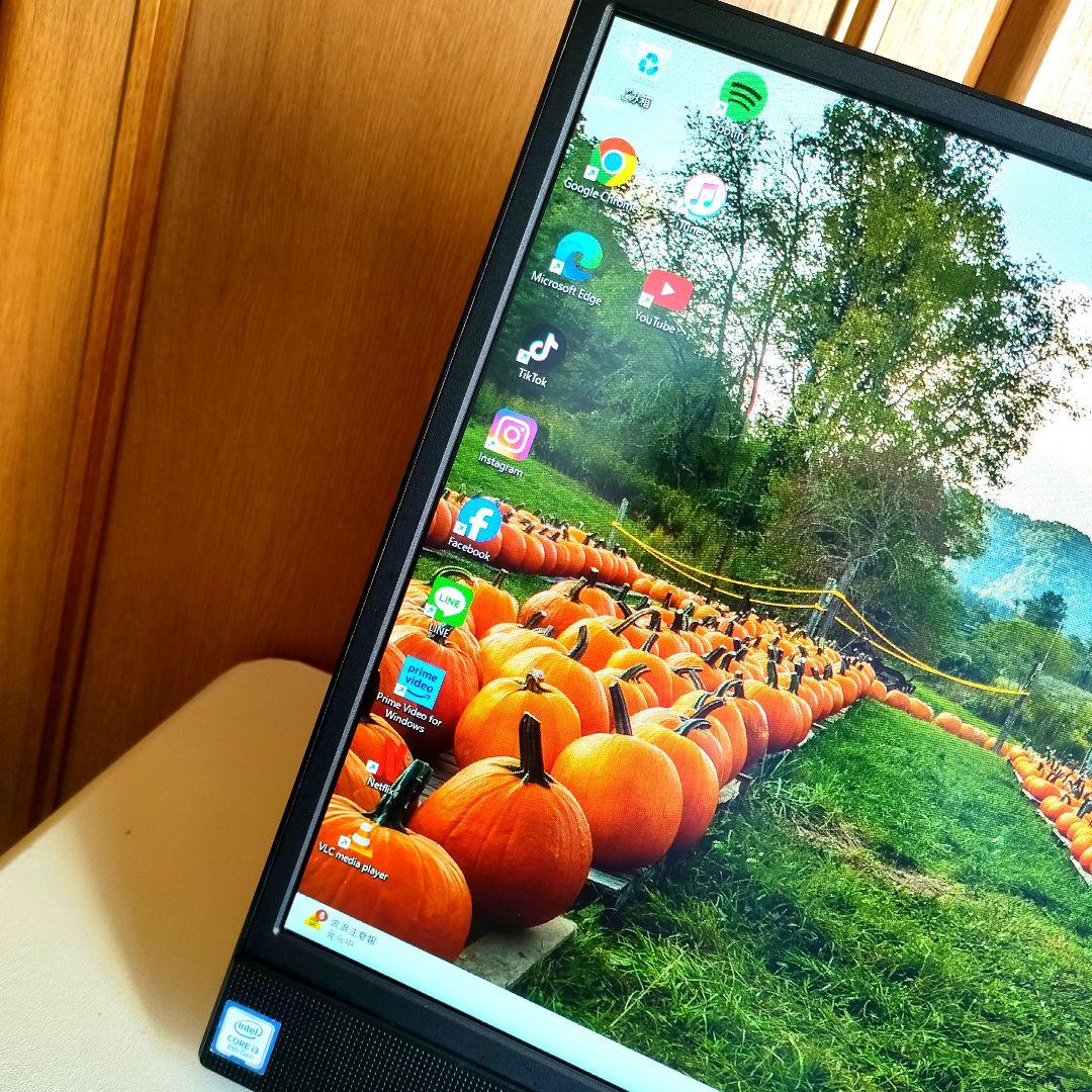 DELL 液晶一体型PC　爆速NVMe SSD／Win11／Office2024