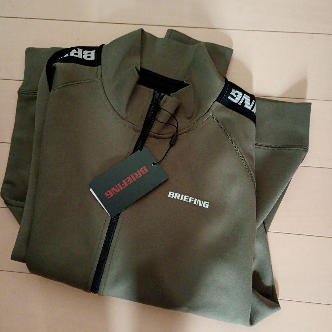 新品！BRIEFING オリーブ フルジップジャケット