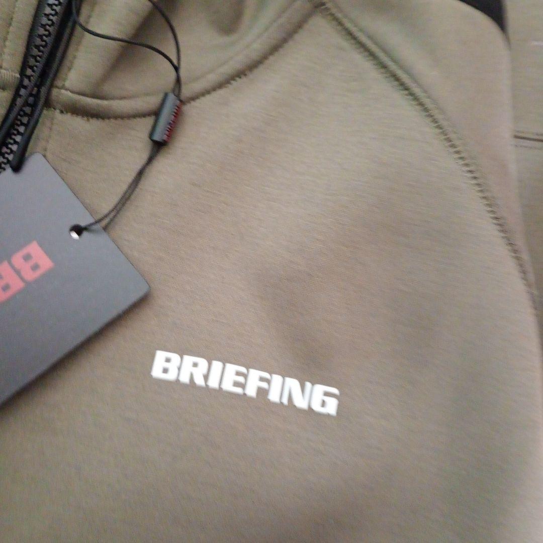 新品！BRIEFING オリーブ フルジップジャケット