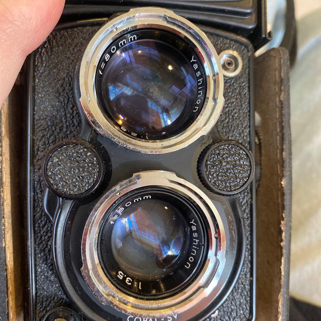 Yashica(ヤシカ) 二眼レフカメラ　Mat-124G 本体とカバーのセット