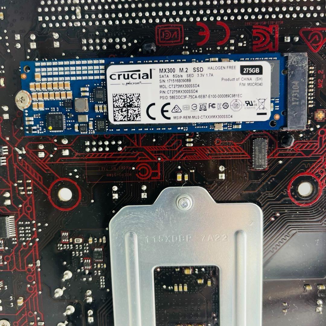 MSI Intel マザーボードセット　Intel Celeron G3930