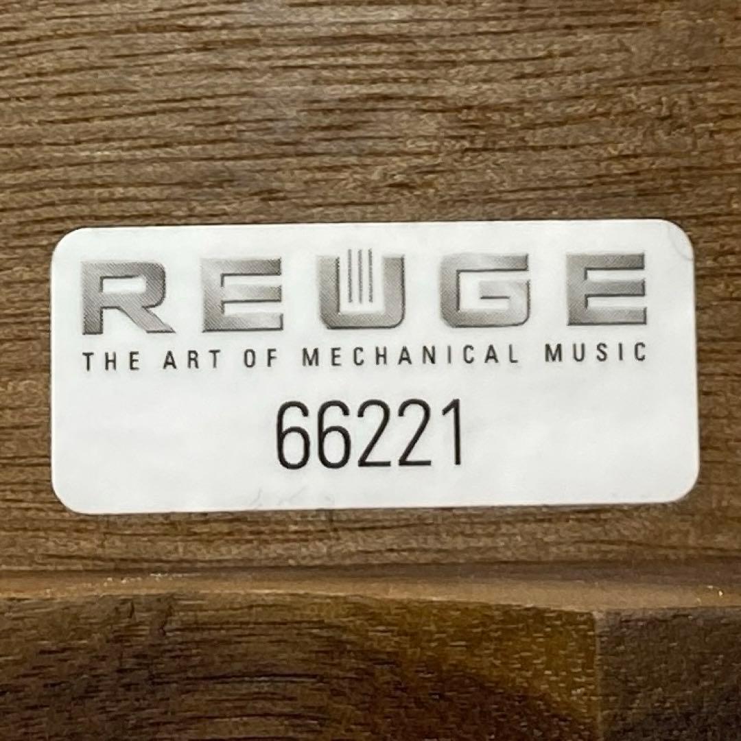 リュージュ　シリンダー式　メカニカルオルゴール　72弁3曲　共箱　トサカ
