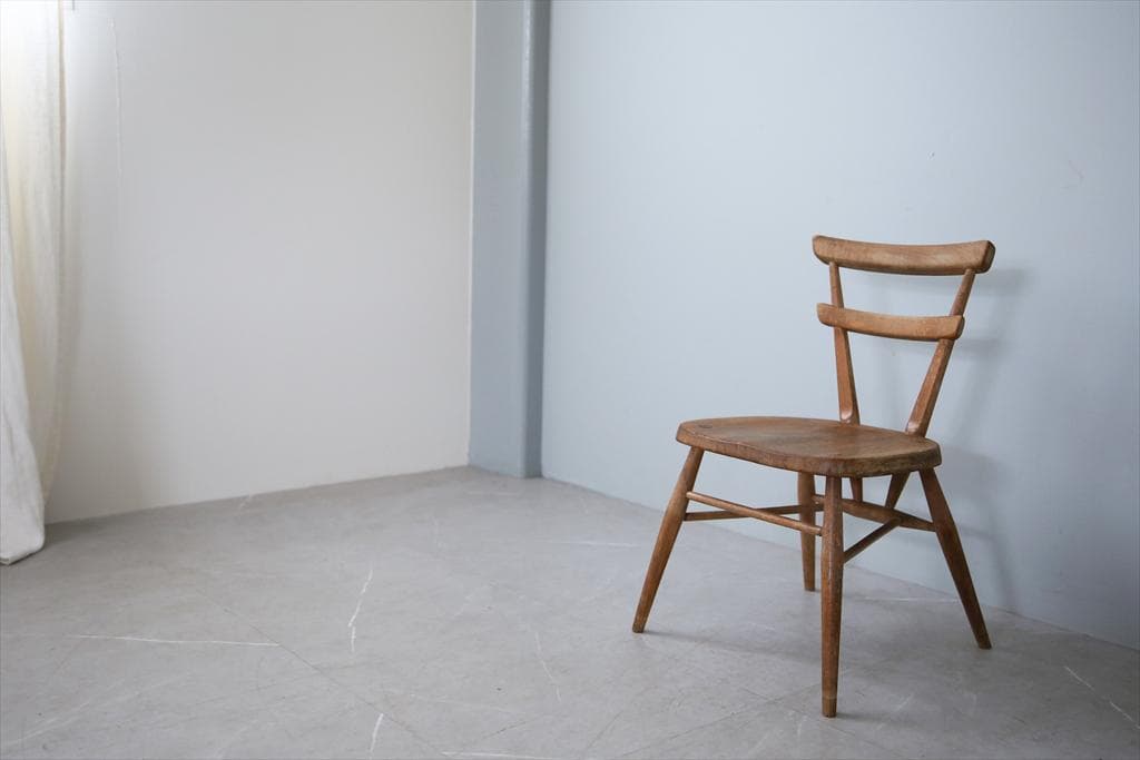 英国アンティークERCOLアーコールスタッキングチェア/子供イス91-130-1