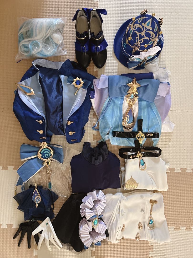 フルセット　三分妄想　フリーナ　コスプレ衣装　L サイズ　原神　コスプレ