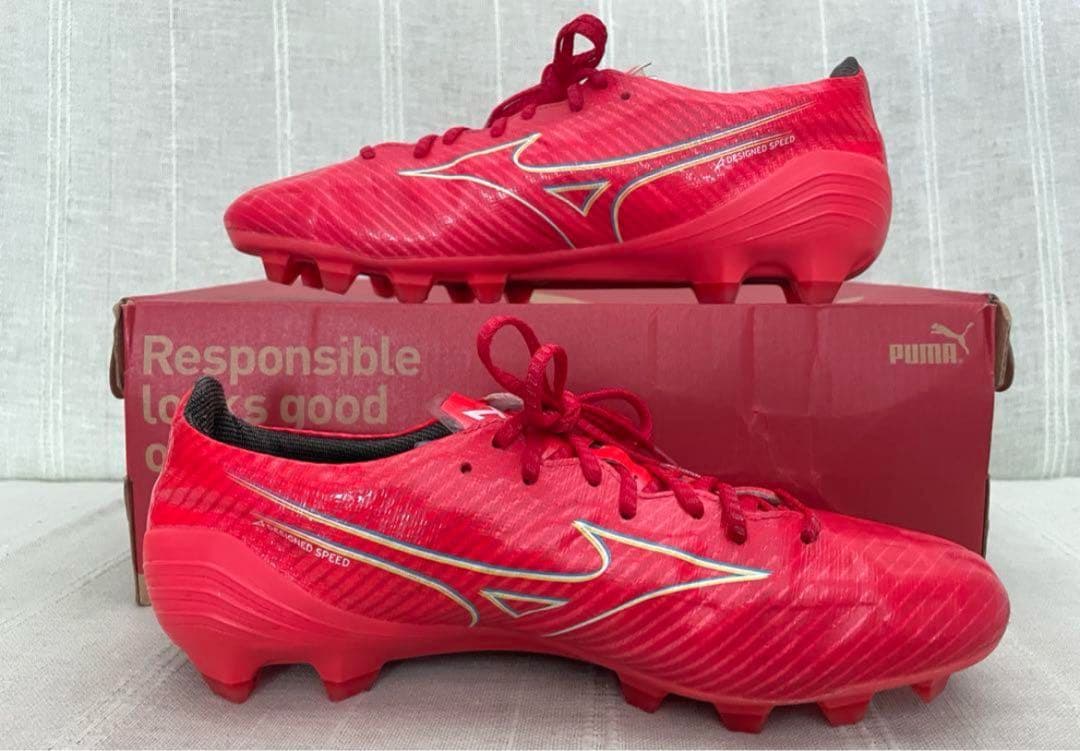 ミズノ　Mizuno アルファ α ELITE 25.0cm ゼログラシューレス