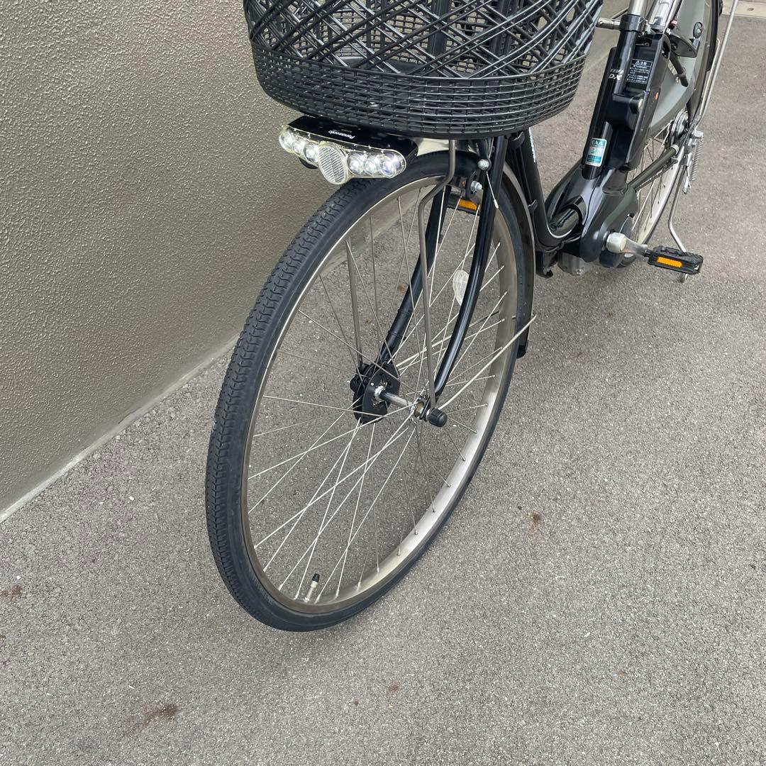 パナソニック電動アシスト自転車26インチブラック（新品バッテリー8.9A h）