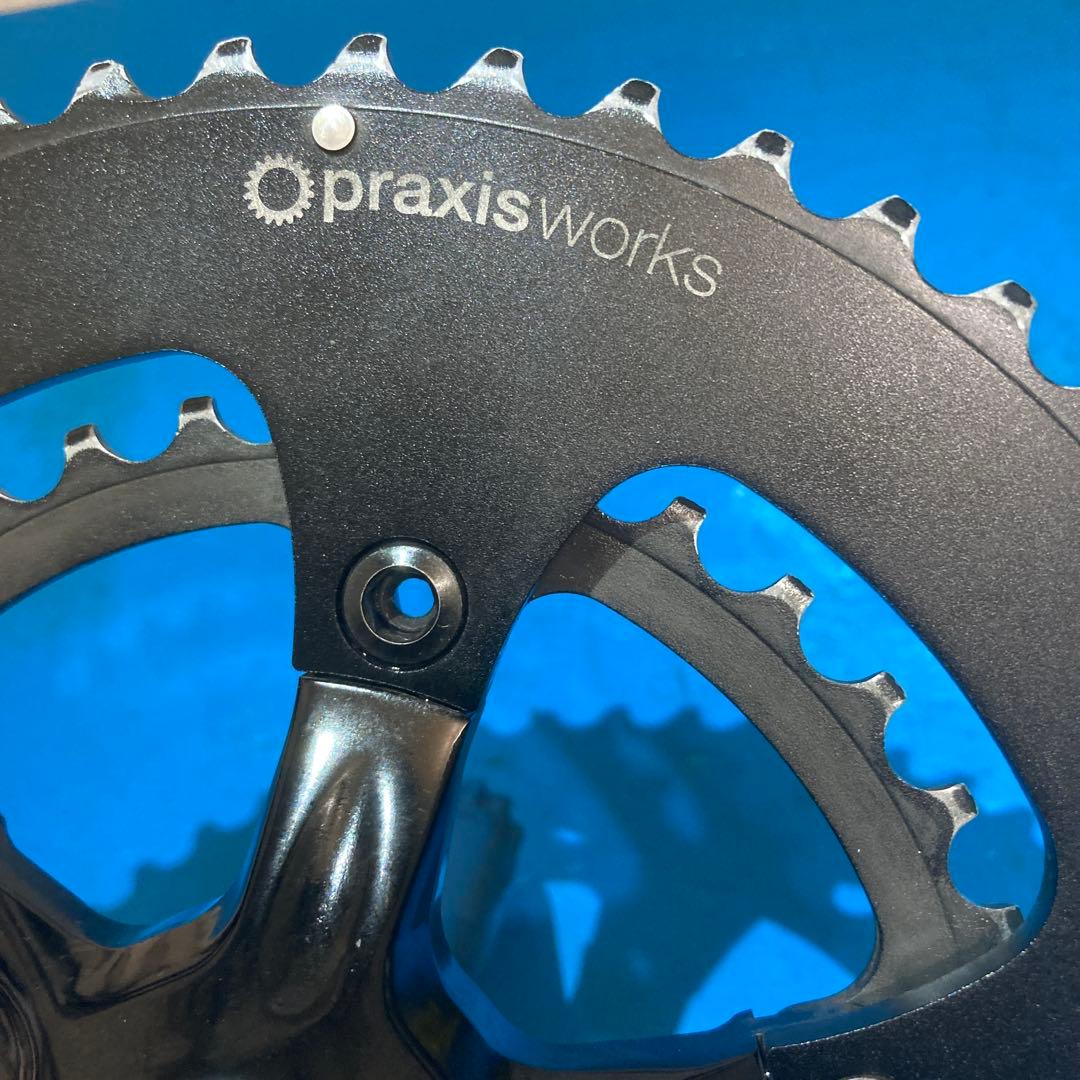 ★美品 praxisworks OVAL300 52/36 クランクセット