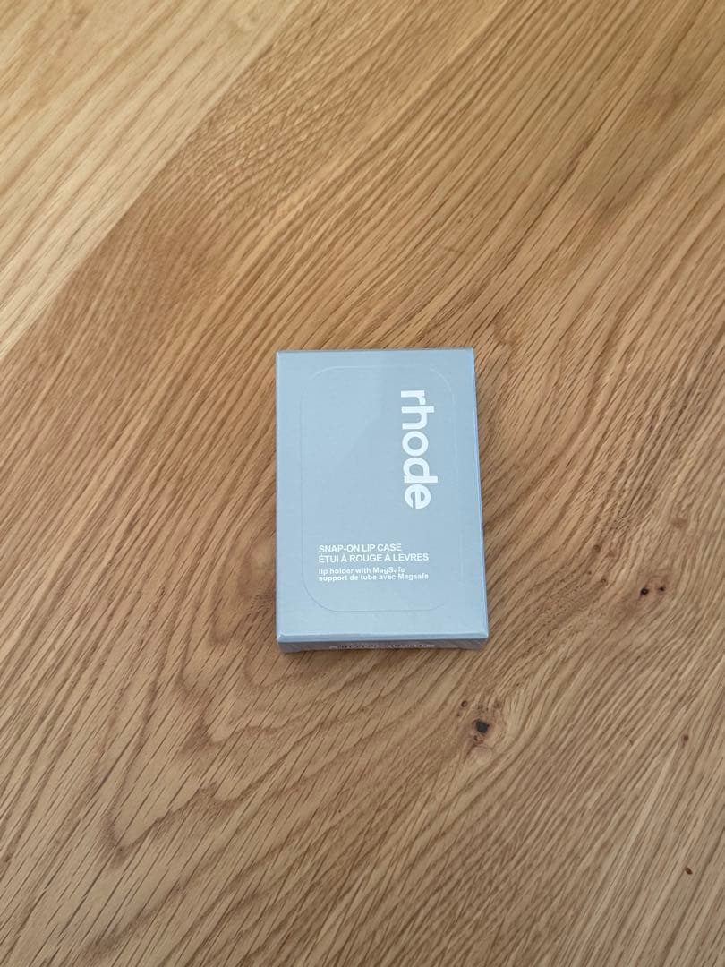 Rhode snap-on lip case ケース マグセーフ　グレー