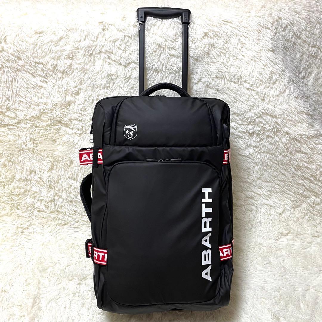 極美品 アバルト ABARTH スーツケース キャリー 2輪 旅行 出張