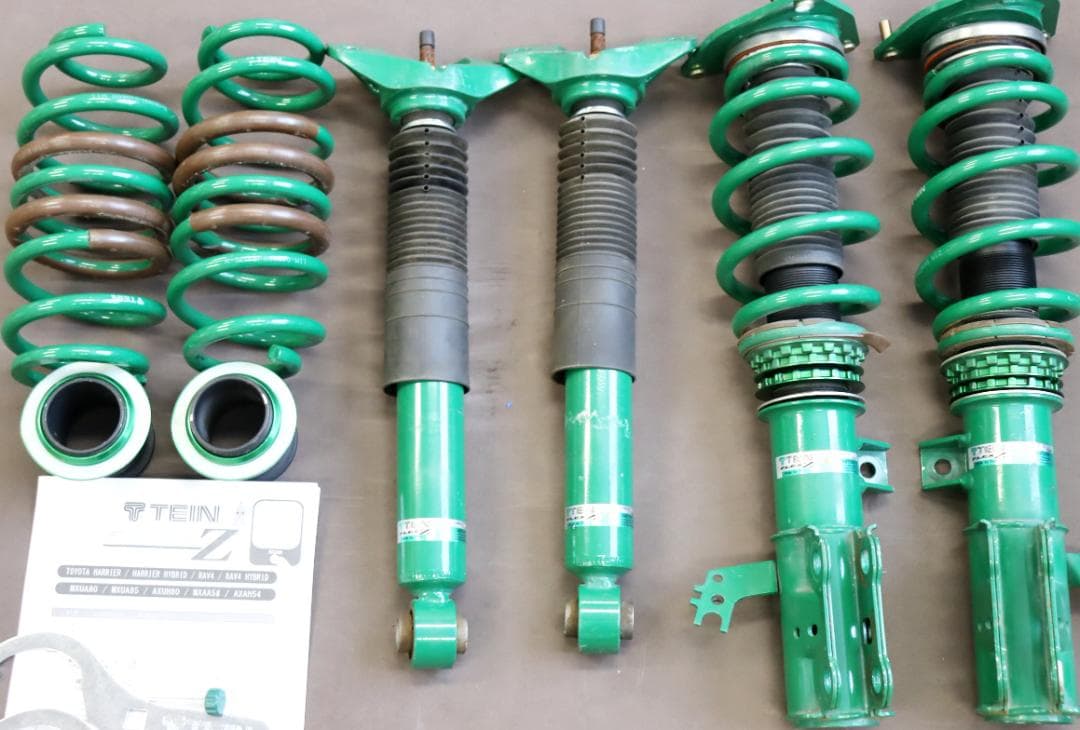 RAV4　ハリアー　ハリアーハイブリット 　TEIN FLEX 　Ｚ　車高調