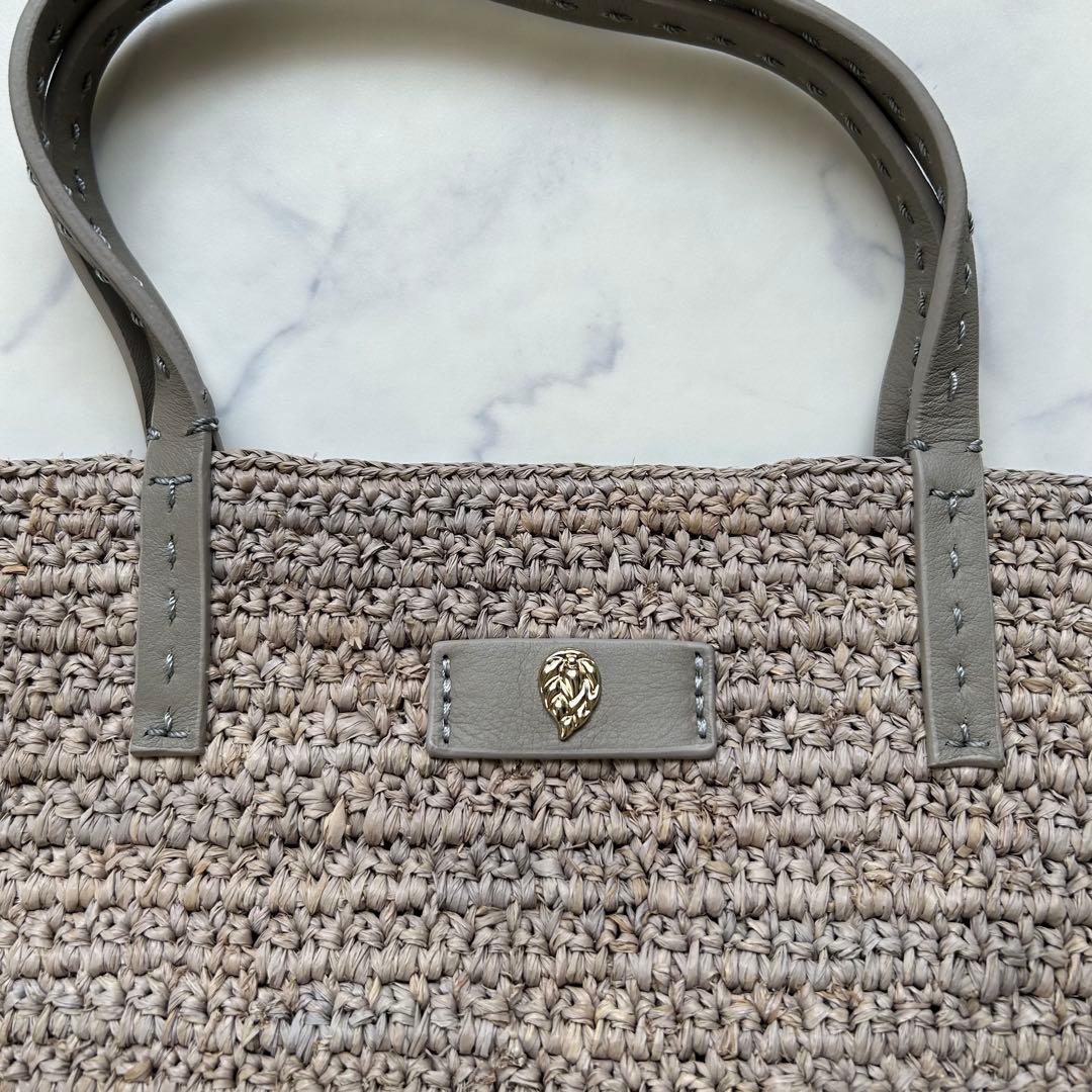 ヘレンカミンスキー トートバッグ ラフィア レザー Davoletta Mini