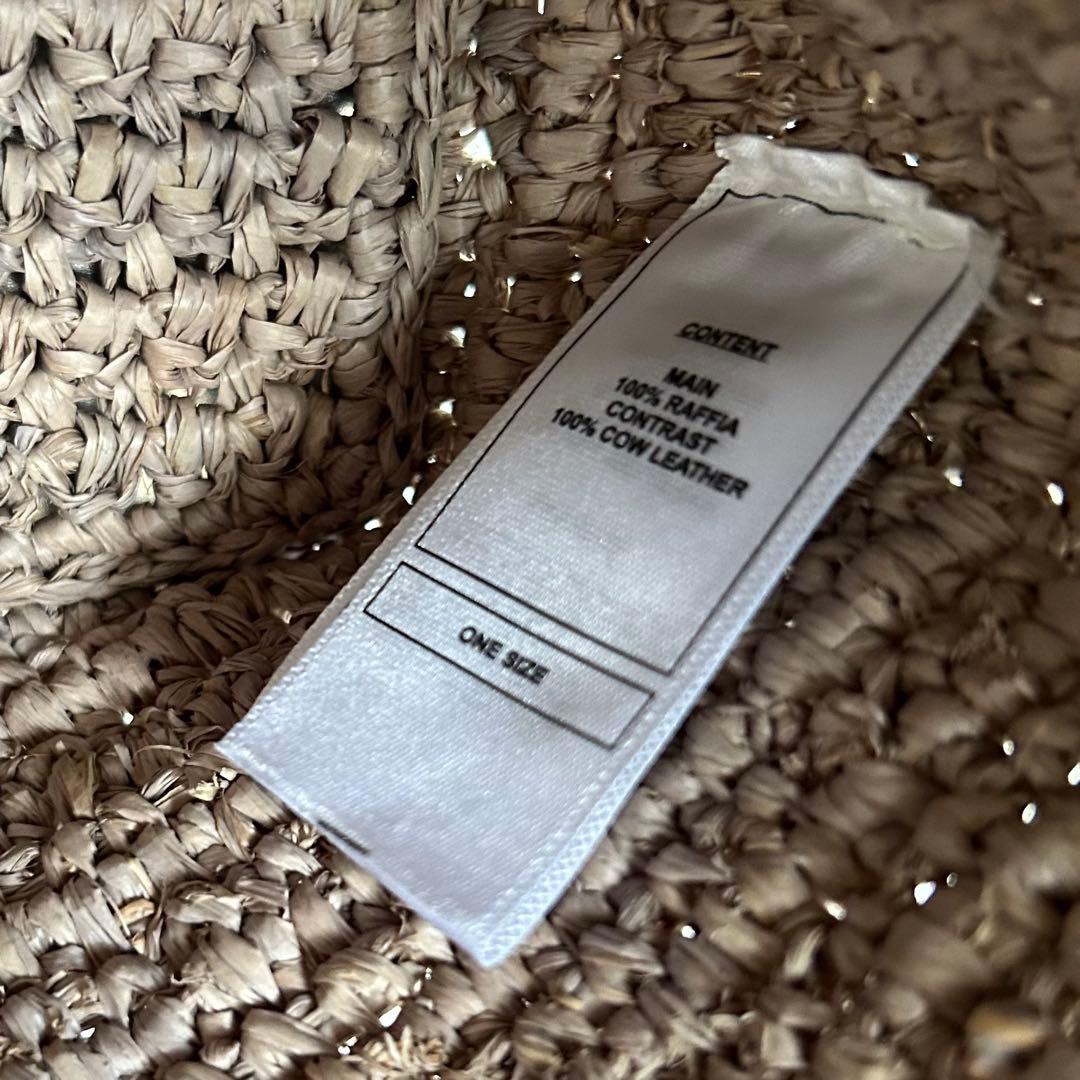 ヘレンカミンスキー トートバッグ ラフィア レザー Davoletta Mini