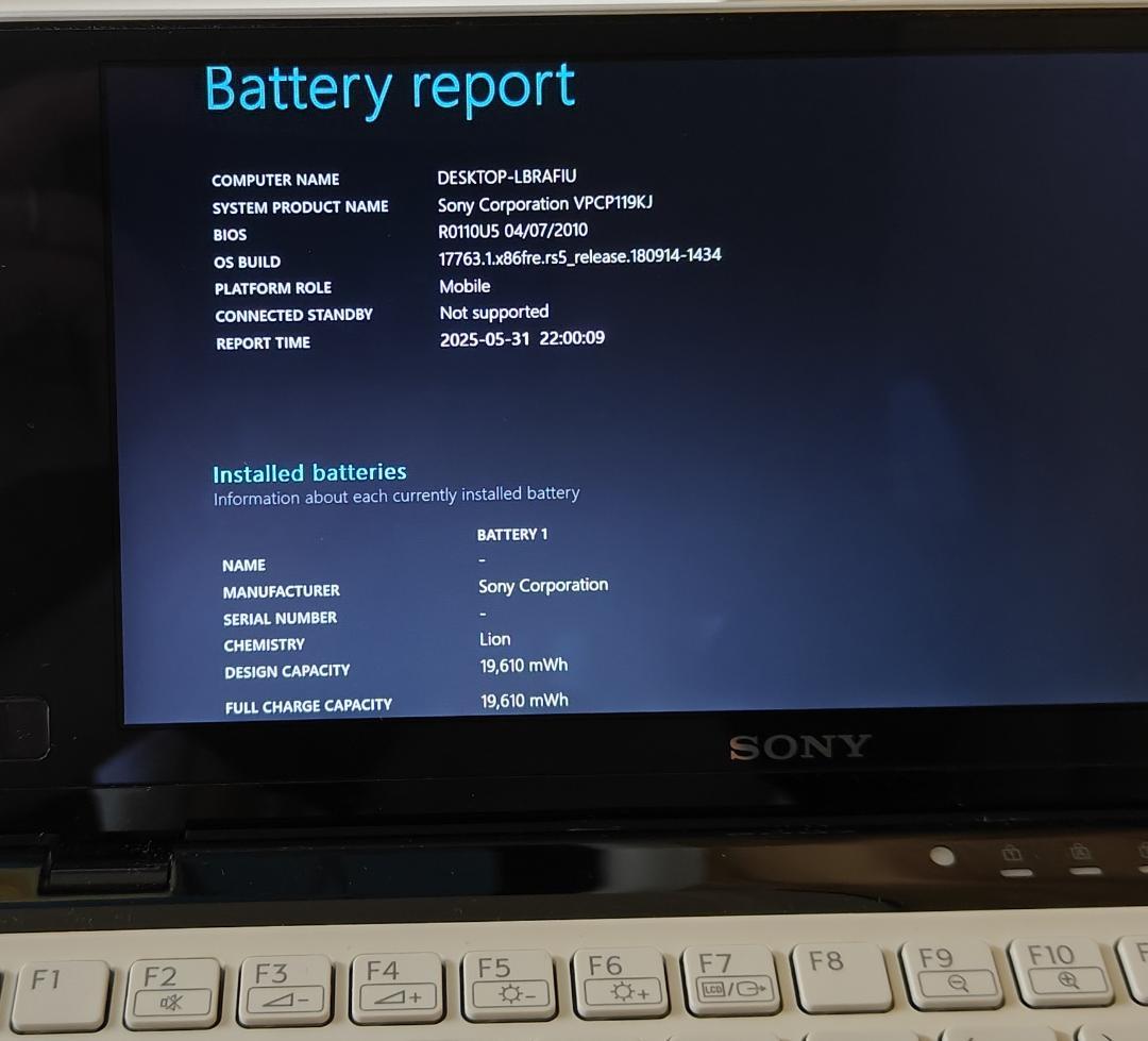 新品同様SONY VAIO P VPCP119KJ Z530 SSD64GB 白