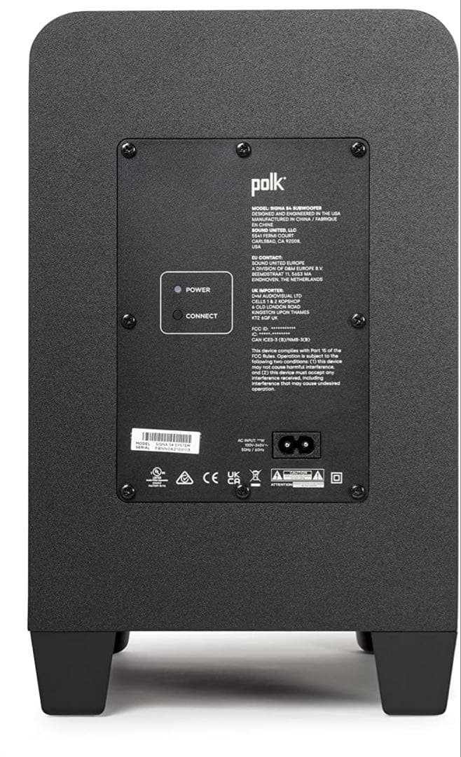 【新品】Polkポーク SIGNA S4 ワイヤレス サブウーファのみ