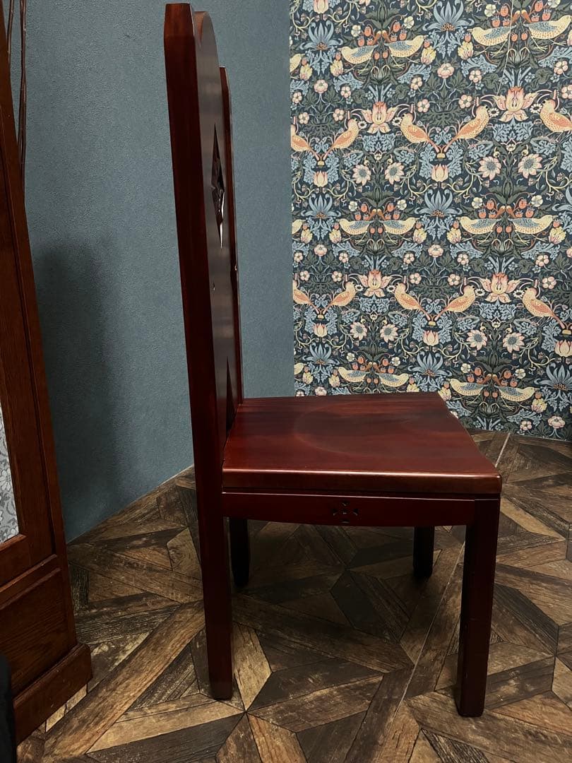 木製 椅子 ③ アンティークチェア インテリア クラシック 木彫