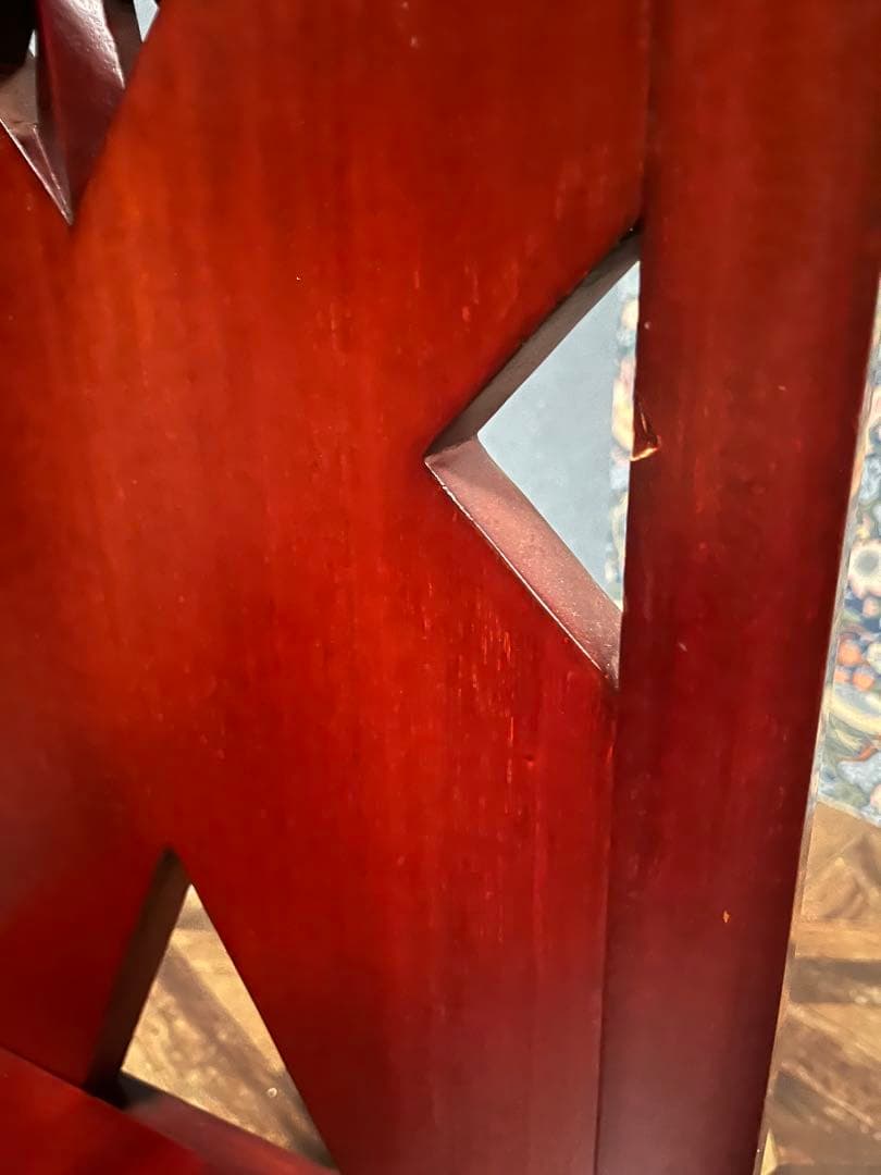 木製 椅子 ③ アンティークチェア インテリア クラシック 木彫