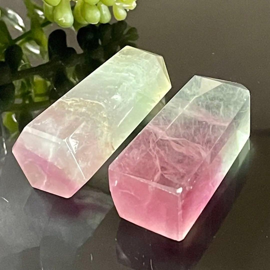 専用　天然石　フローライト　ポイント　タワー