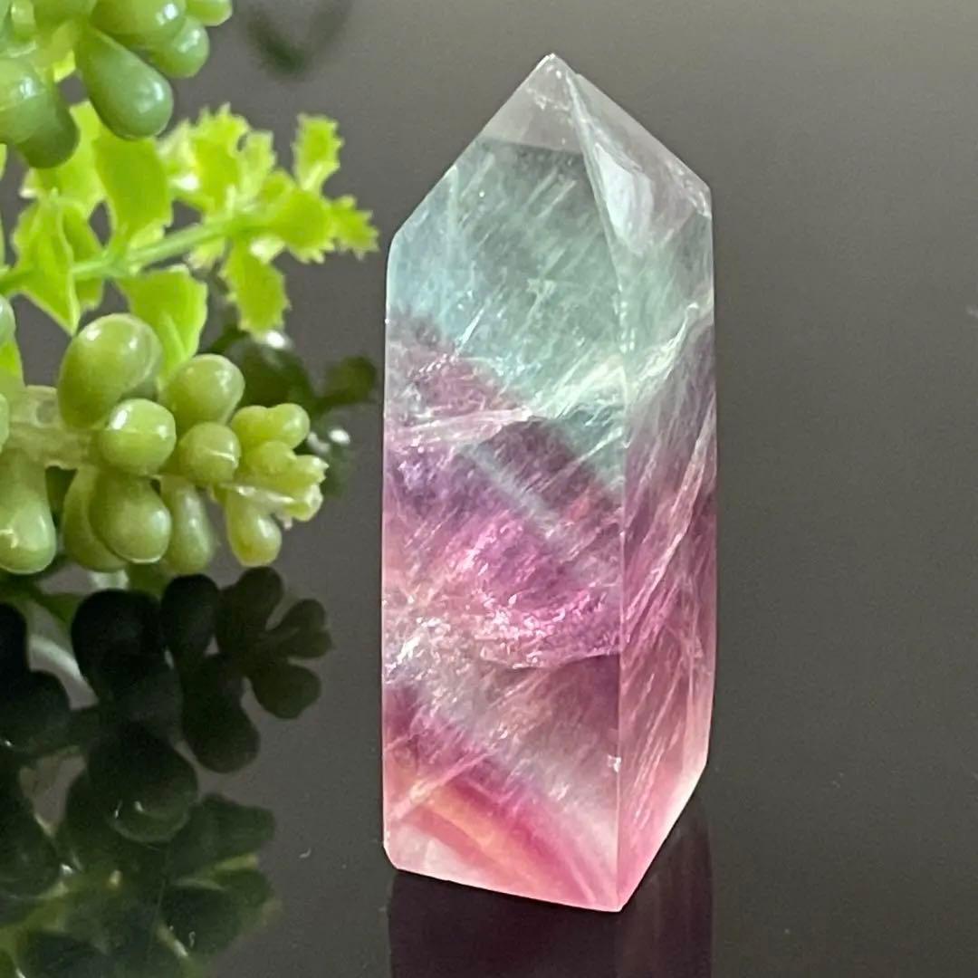 専用　天然石　フローライト　ポイント　タワー