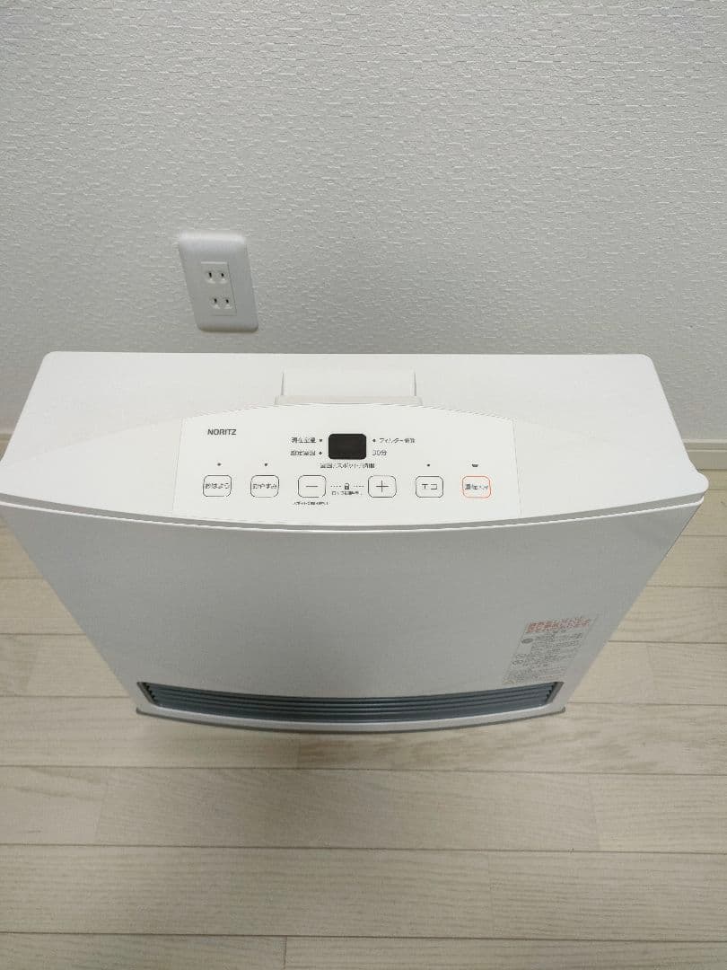 ノーリツ　ガスファンヒーター　GFH-4005S 2019年製　LPガス用
