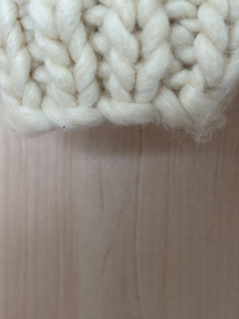 OHOTORO クリームニットカーディガン