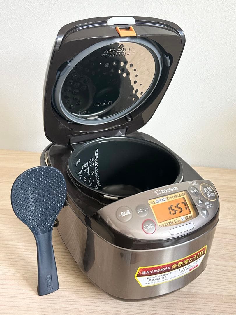 象印 NP-GK05-XT 小容量IH炊飯ジャー 3合炊き ステンレス