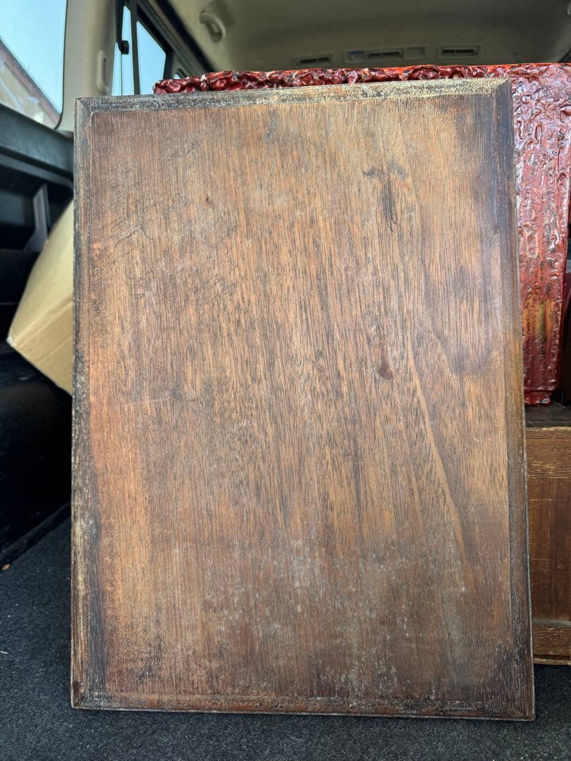 グッドさん専用‼️堆朱の花瓶と硯‼️二点まとめて‼️