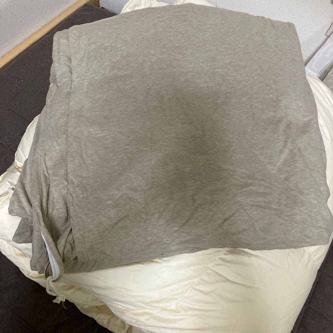 無印良品　羽毛布団&カバーセット　クイーン