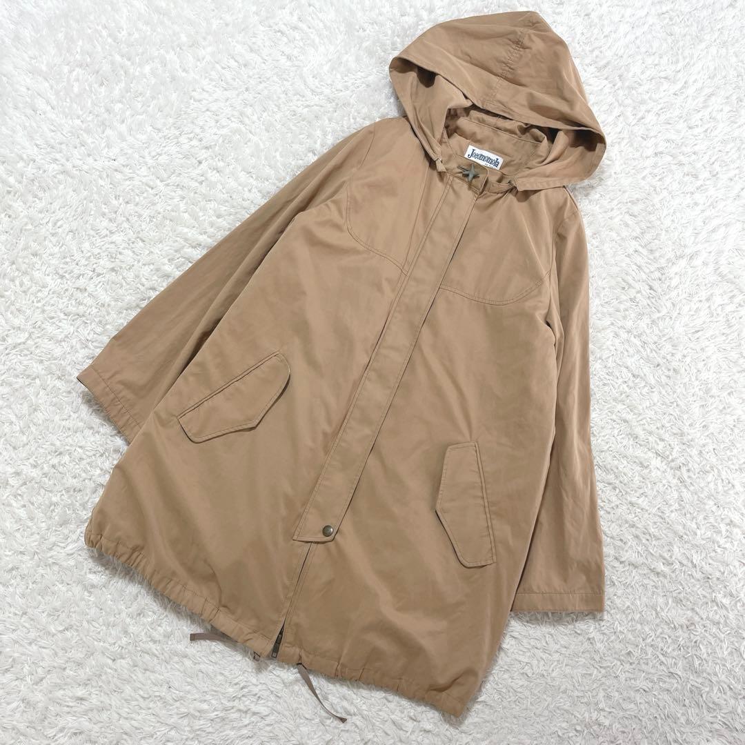 美品✨ホコモモラ　モッズコート　フード＆ライナー付き　ベージュ　L キルティング