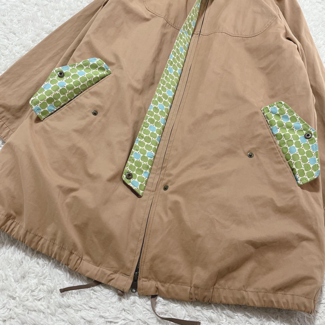 美品✨ホコモモラ　モッズコート　フード＆ライナー付き　ベージュ　L キルティング