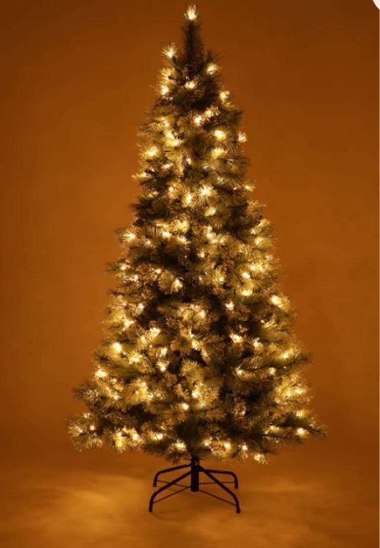 生ちょこ＠プロフ必読‼︎　クリスマスツリー 組み立て式　オーロラ