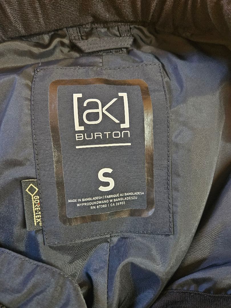 BURTON ak GORE-TEX レディーススノーボードウェア ブラック
