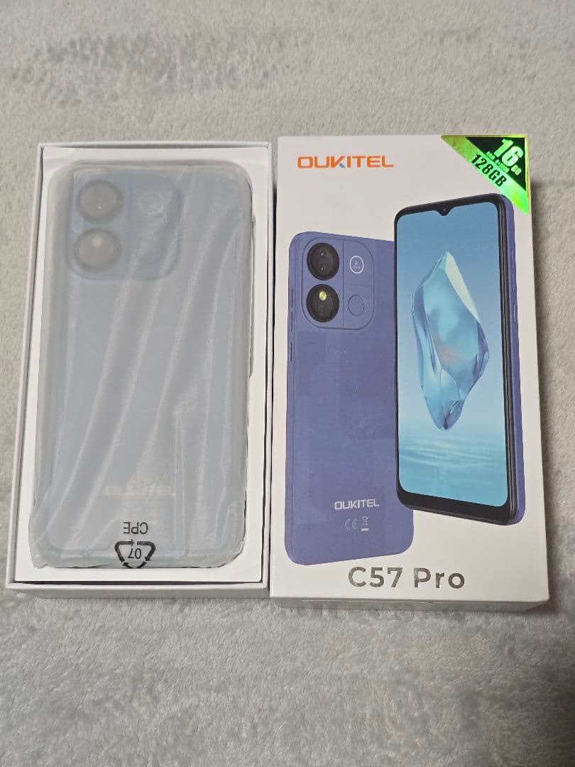 OUKITEL C57 Pro 16GB+128GB SIMフリー ブルー