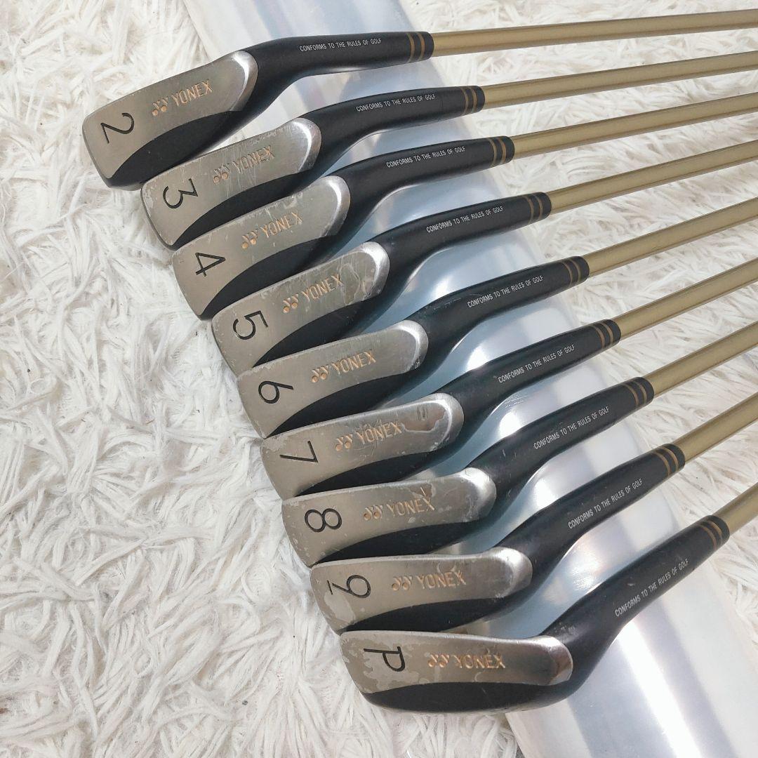 【名器】YONEX ヨネックス　AERONA IRON エアロナアイアン9本