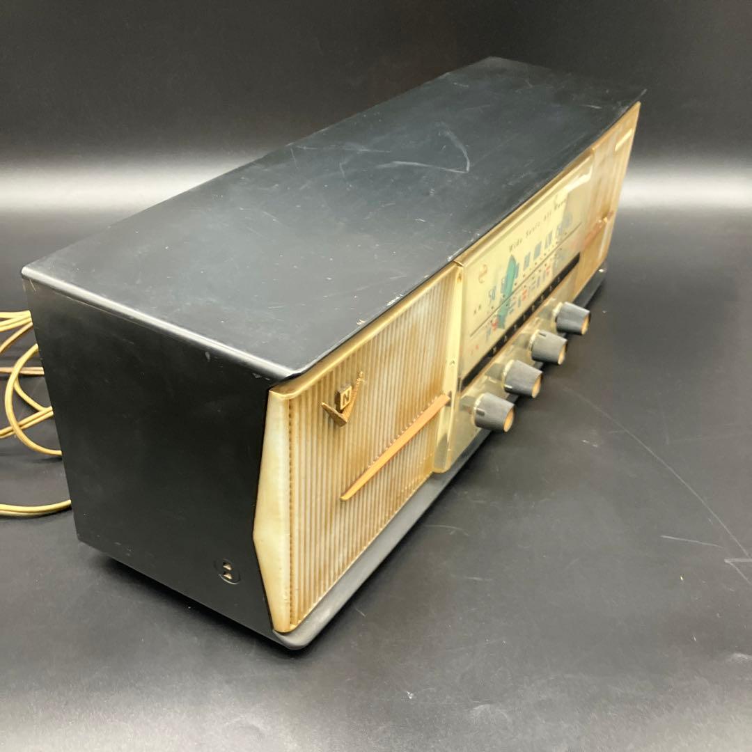 NATIONAL AM-390 レトロラジオ　ナショナル　真空管　ラジオ　レトロ