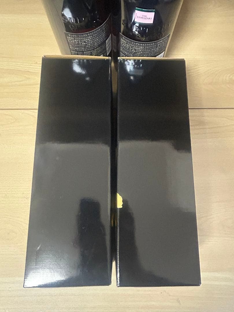 山崎 18年　２本　山崎12年　1本