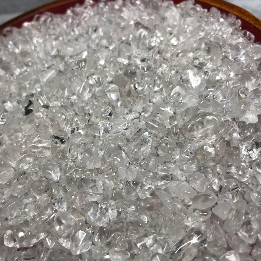 ★特別ご奉仕★高浄化力☆万能の石♡【1kgヒマラヤ産天然水晶さざれ小粒】❤️