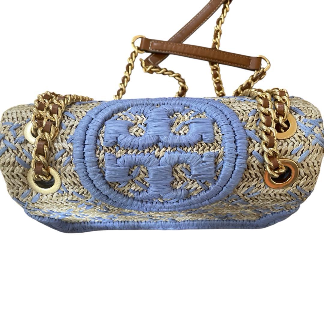 【美品】TORYBURCH FLEMING SOFT STRAW SMALL