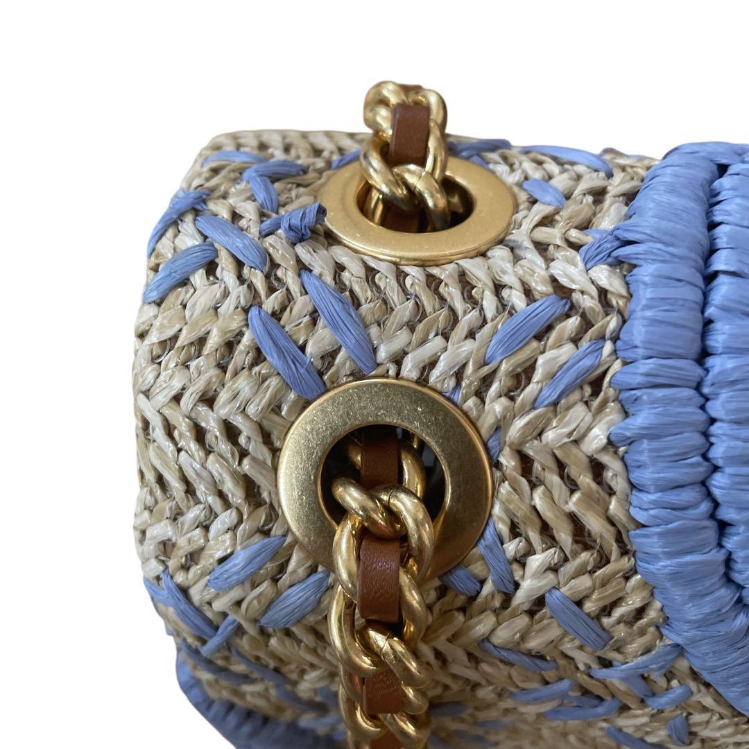 【美品】TORYBURCH FLEMING SOFT STRAW SMALL