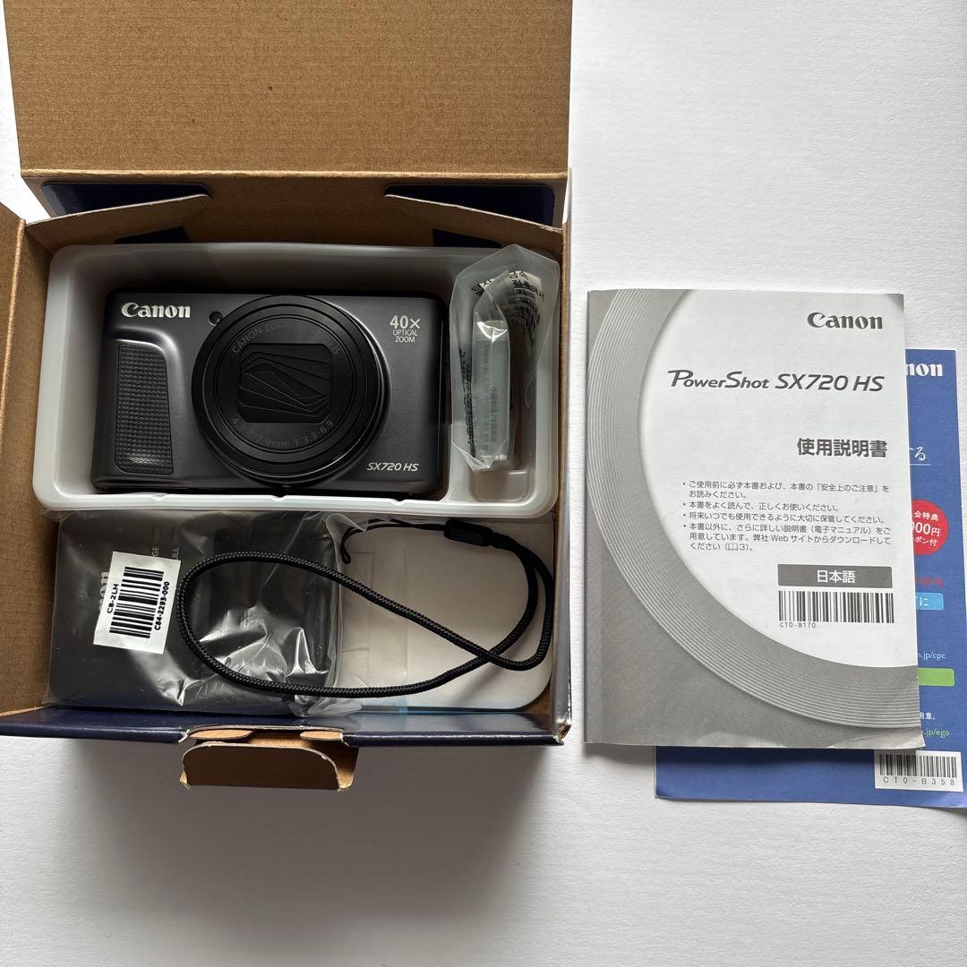 Canon SX720 HS コンパクトデジタルカメラ（SDカード1GB付き）