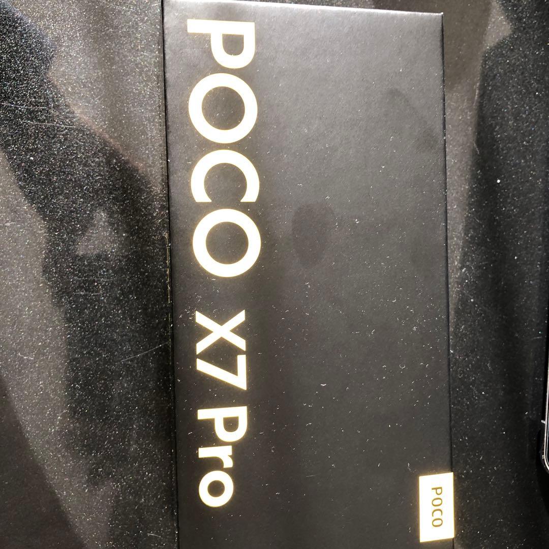 Xiaomi Poco X7 Pro ブラック 8GB+256GB