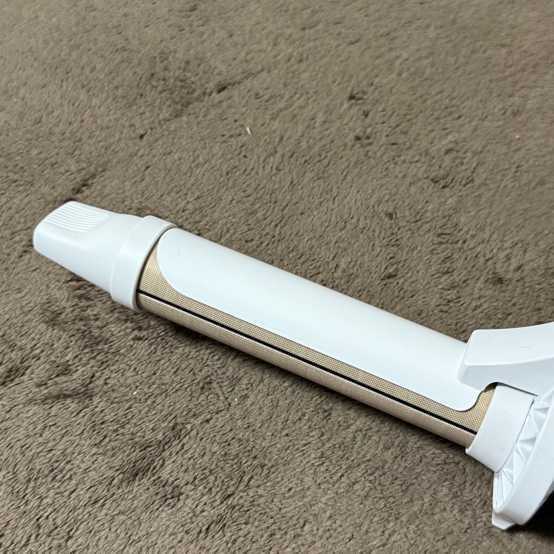 絹女　カールヘアアイロン　パールホワイトKC028