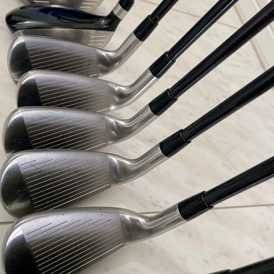 希少ブルー　メンズ　ツアーステージ　V773 ゴルフクラブ　本格フルセット13本