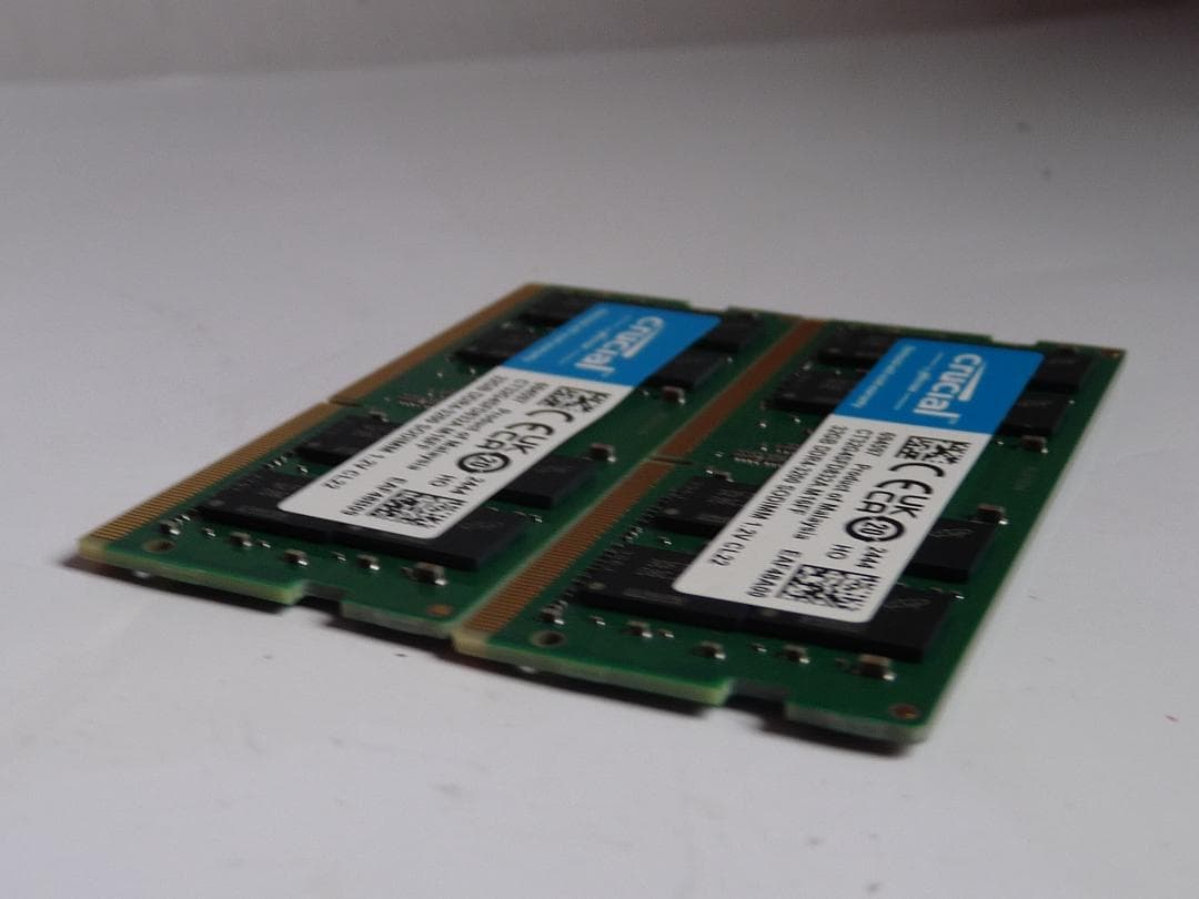 crucial 64GB DDR4 3200 SODIMM メモリ 現状品