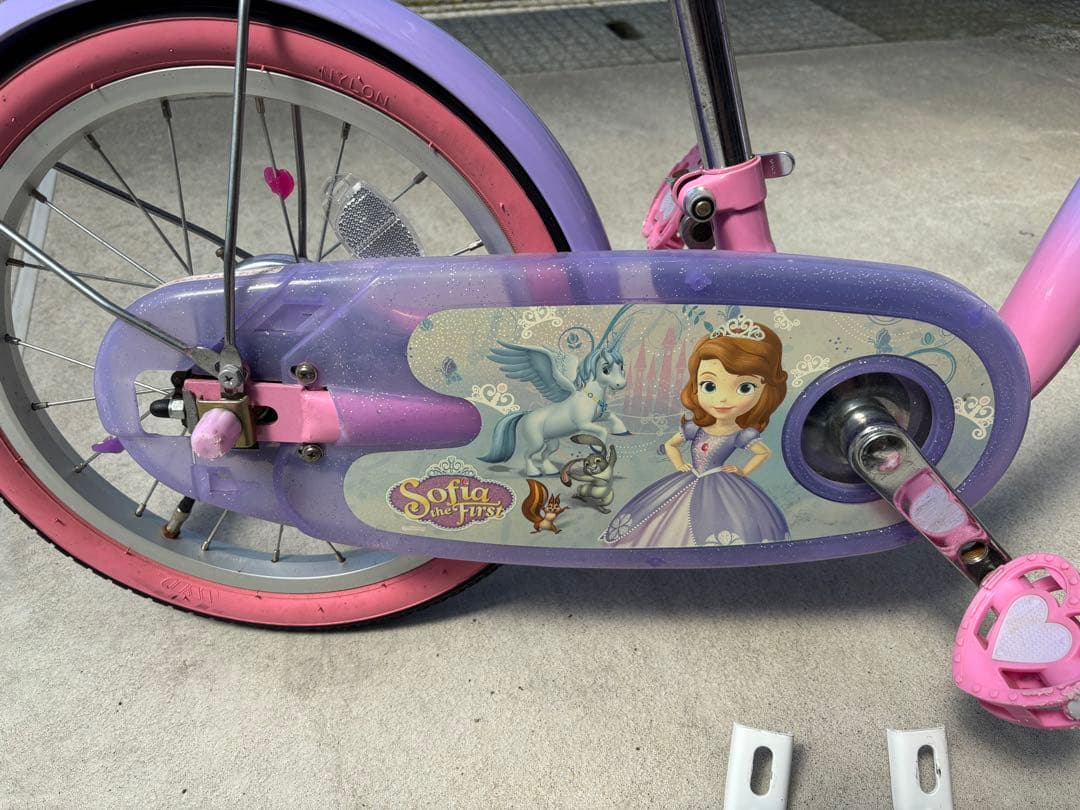ソフィア　子供用自転車　補助輪　16インチ