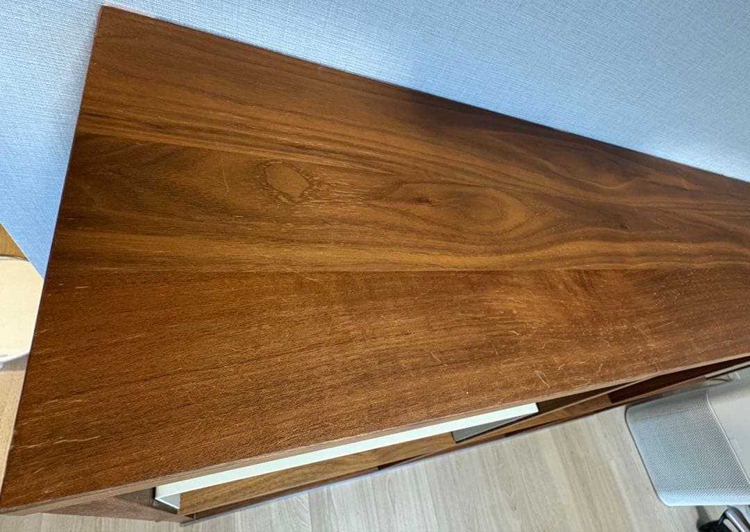 無印　スタッキングシェルフ　コの字棚2個付き　ウォールナット