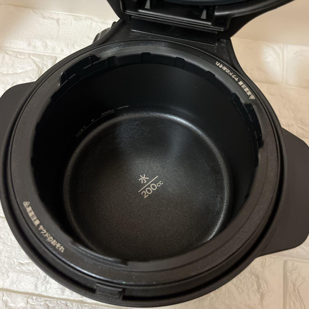 ⭐︎良品⭐︎ BALMUDAバルミューダ 炊飯器 K03A-BK 黒Black