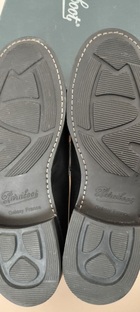 Paraboot ADONIS ブラック 6 GALAXY パラブーツ アドニス